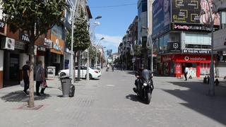 Çark Caddesi boş kaldı