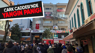Çark Caddesi nde korku evi yandı