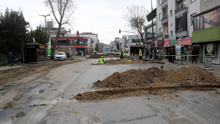 Çark Caddesi’nde dönüşüm altyapıyla başladı