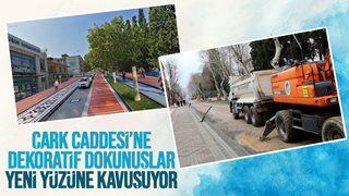Çark Caddesi yeni yüzüne kavuşuyor