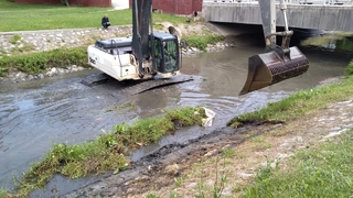 Çark Deresi temizlendi