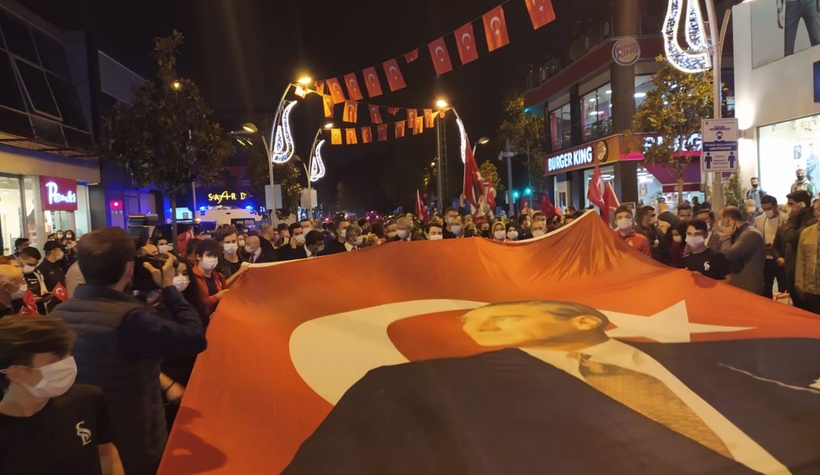 Çark'ta 29 Ekim coşkusu