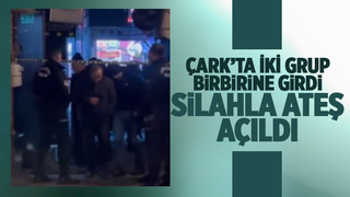 Çark'ta iki grup kız meselesinden birbirine girdi