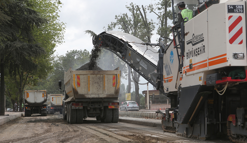 Çark'ta sıra asfaltta