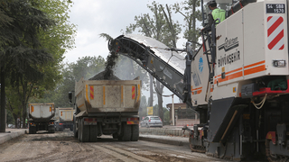 Çark'ta sıra asfaltta