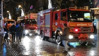 Çark'ta yangın paniği