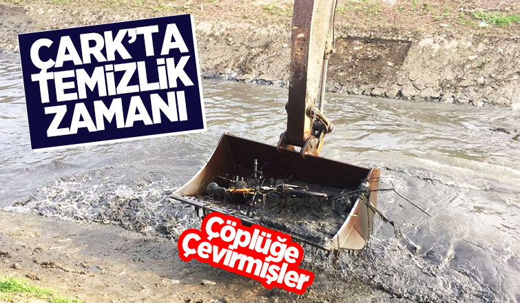 Çark'tan bisiklet ve bebek arabası çıktı