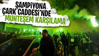 Çarkta muhteşem karşılama