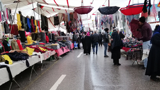 Çarşamba pazarına korona engeli