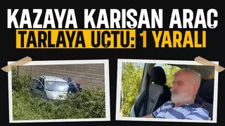Çatalköprüde kaza 1 yaralı