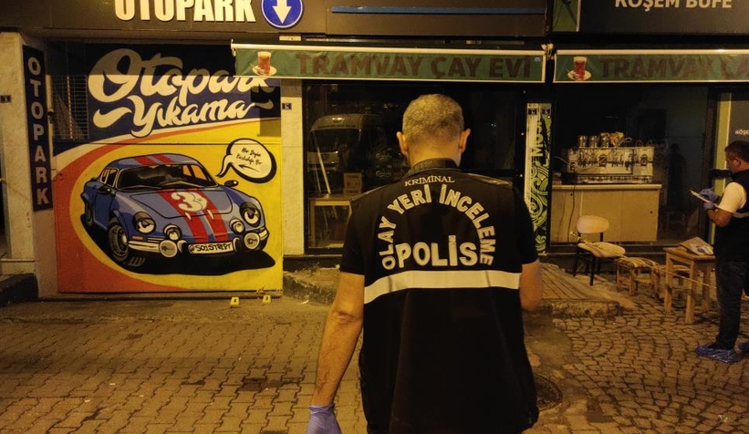 Çay içerken silahlı saldırıya uğrayan şahıs ağır yaralandı