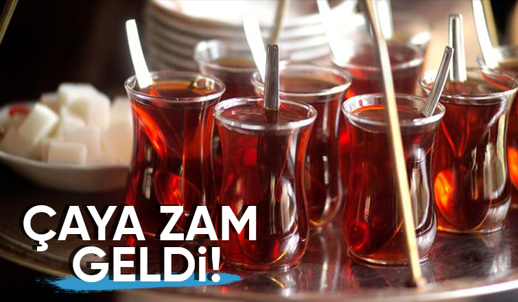 Çay ocakları ve kahvehanelerde çaya zam