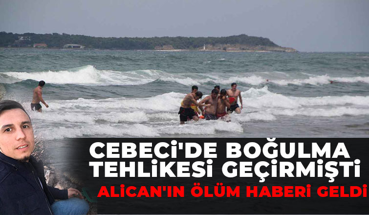 Cebeci'de boğulma tehlikesi geçiren Alican, hayatını kaybetti