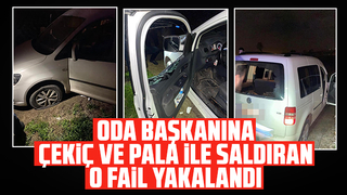 Çekiç ve palalı saldırgan yakalandı