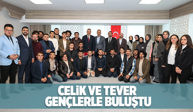 Çelik ve Tever Gençlik Merkezi’ni ziyaret etti