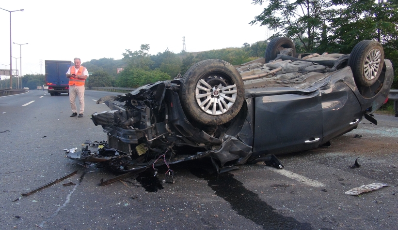 Cenaze dönüşü feci kaza