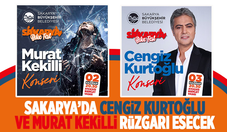 Cengiz Kurtoğlu ve Murat Kekilli konser verecek