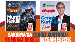 Cengiz Kurtoğlu ve Murat Kekilli konser verecek