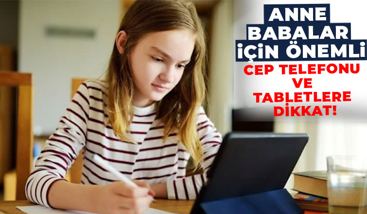  Cep telefonlarının yaydığı mavi ışık çocukları erken ergenliğe sokabilir