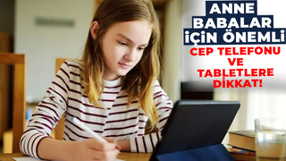  Cep telefonlarının yaydığı mavi ışık çocukları erken ergenliğe sokabilir