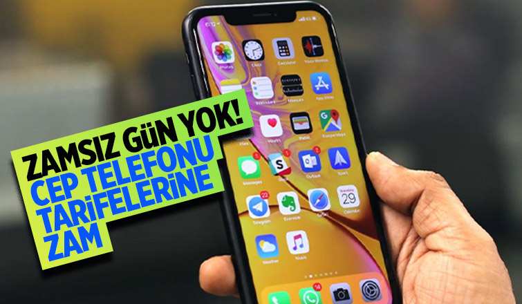 Cep telefonu tarifelerine büyük zam