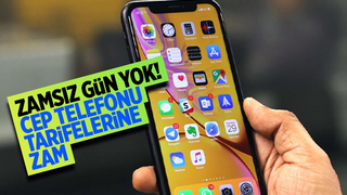 Cep telefonu tarifelerine büyük zam