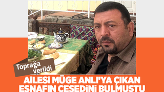 Cesedi bulunan Karasulu esnaf toprağa verildi