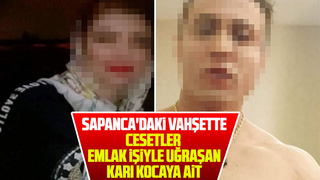 Cesetler emlakçı karı koca ait çıktı