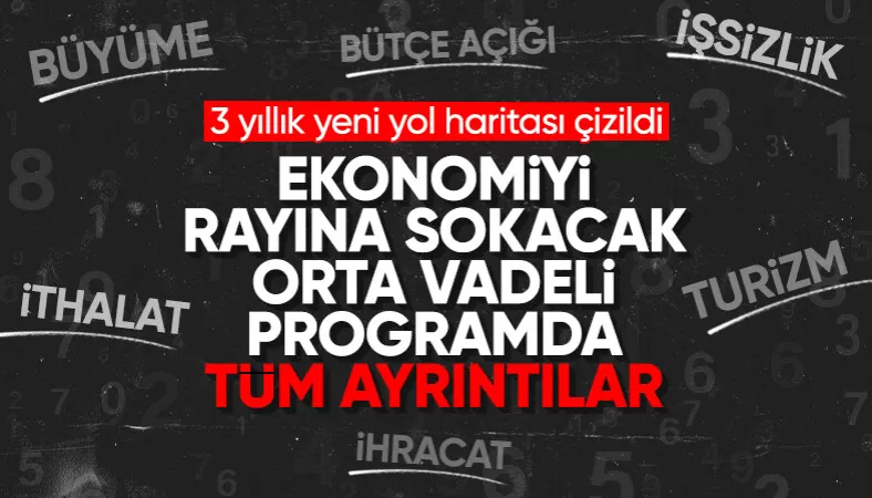 Cevdet Yılmaz Orta Vadeli Program'ın sunumunu yaptı