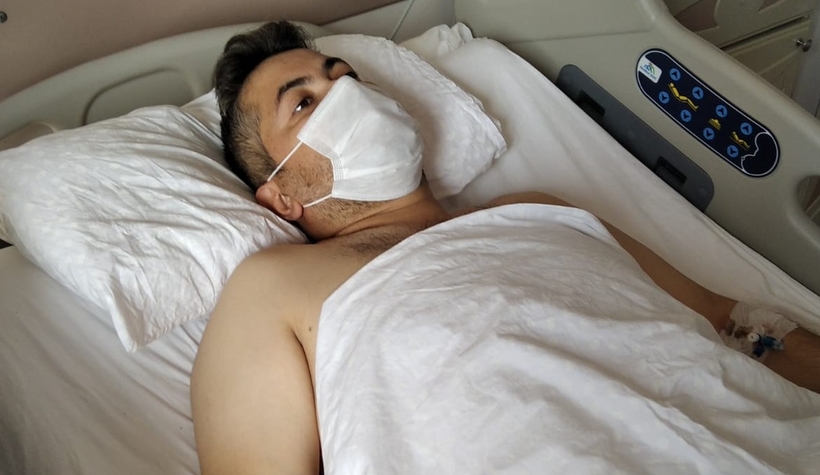 Ceviz toplarken canından oluyordu