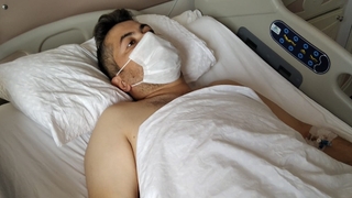 Ceviz toplarken canından oluyordu