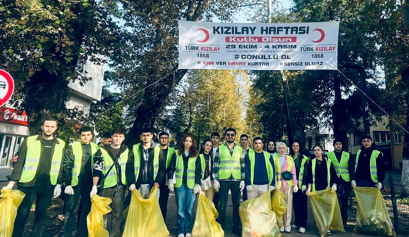 Çevre kirliliğine dikkat çektiler