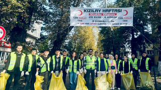 Çevre kirliliğine dikkat çektiler