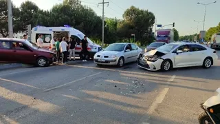 Çevre yolunda kaza