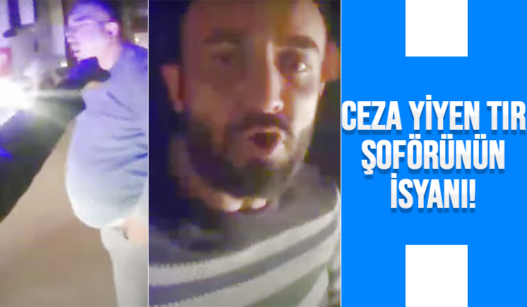 Ceza yazan zabıtaya isyan etti