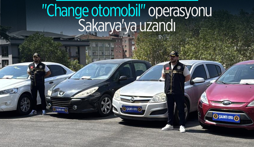 Change otomobil çetesi çökertildi