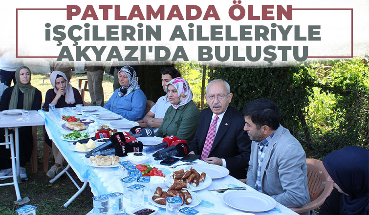 CHP Lideri Sakarya'da