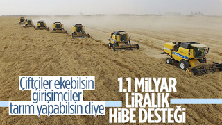 Çiftçi ve girişimciye 1.1 milyar lira hibe