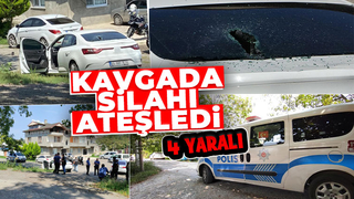 Silahlı kavga: 4 yaralı