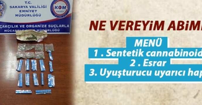 Çiğ köfte arası uyuşturucu