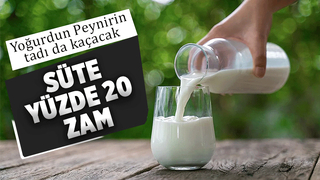 Çiğ süte 2.5 liralık zam! Raflara yansıdı...