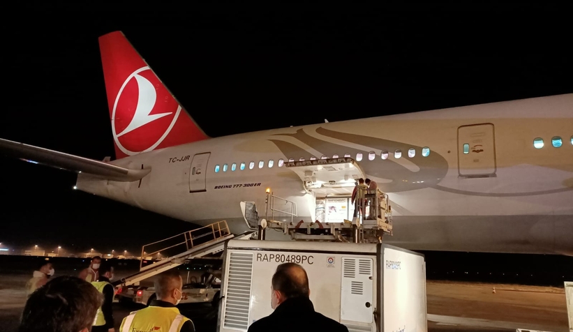 Çin aşısı Türkiye'ye geldi
