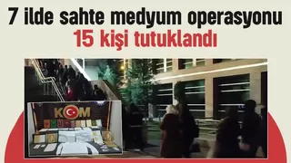 Cin çıkarma yalanıyla dolandırıcılık yapanlara operasyon