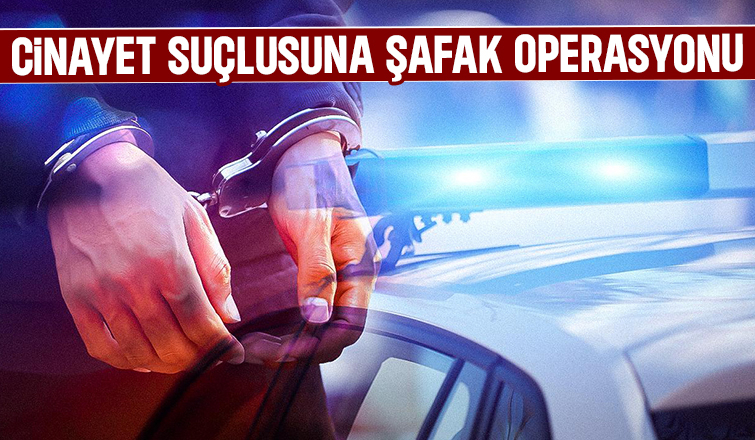 Cinayet hükümlüsü yakalandı