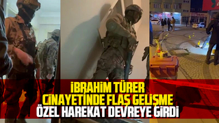 Cinayet şüphelisine özel harekattan operasyon