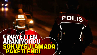 Cinayetten aranan firari uygulamada yakalandı