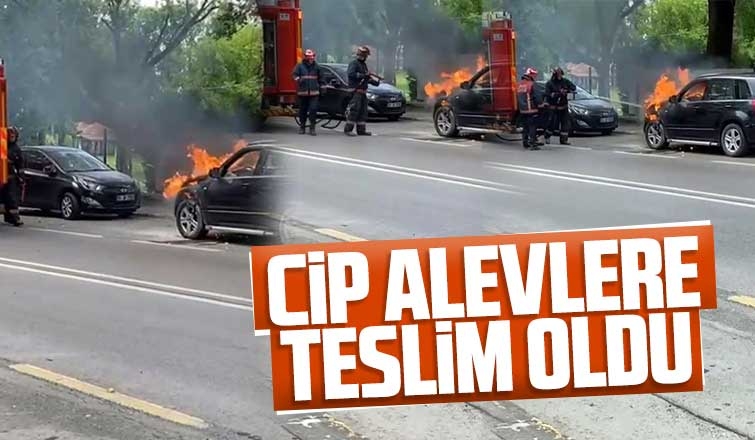 Cip alev alev yandı