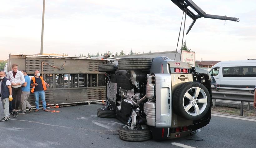 Cip devrildi, TEM kilitlendi