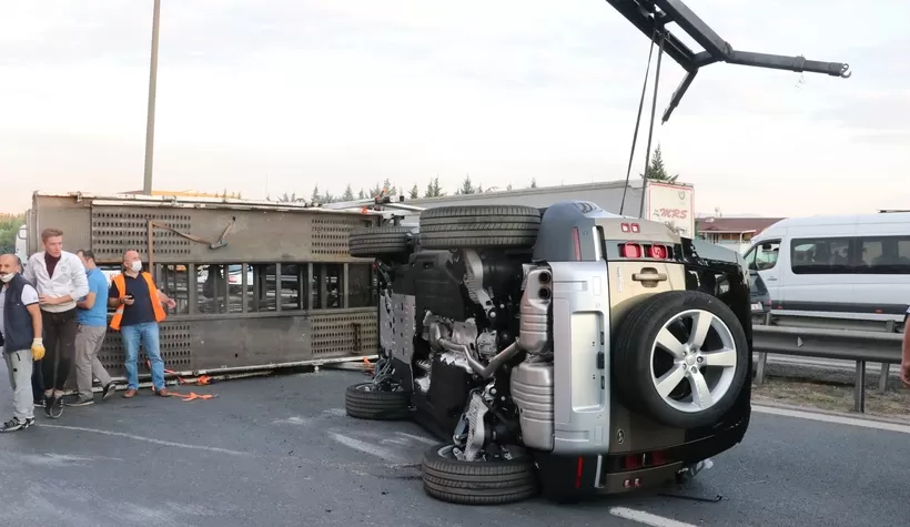 Cip devrildi, TEM kilitlendi