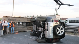 Cip devrildi, TEM kilitlendi